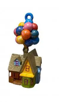 Casinha Up Altas Aventuras com bexigas