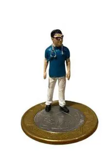 Médico c/ estetoscópio