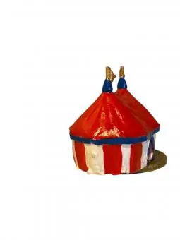 Circo picadeiro em resina